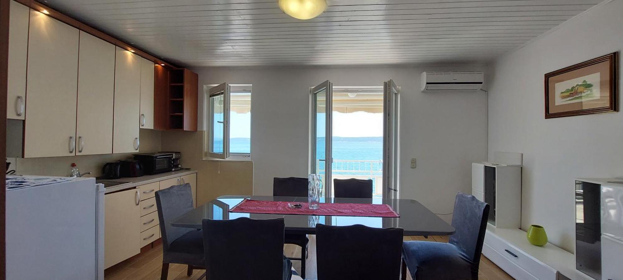 Apartman Figaro Pogled Od Milijun Dolara, 2 Tusa, 2 Wc Kaštela 外观 照片